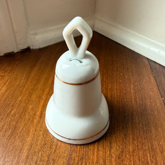 Vintage Florida Souvenir Ceramic Bell with Oranges / Orange Blossoms - Picture 2 of 4